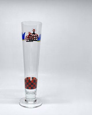 "RITZENHOFF" Beer Glass 1996 by "Nathalie du Pasquier"