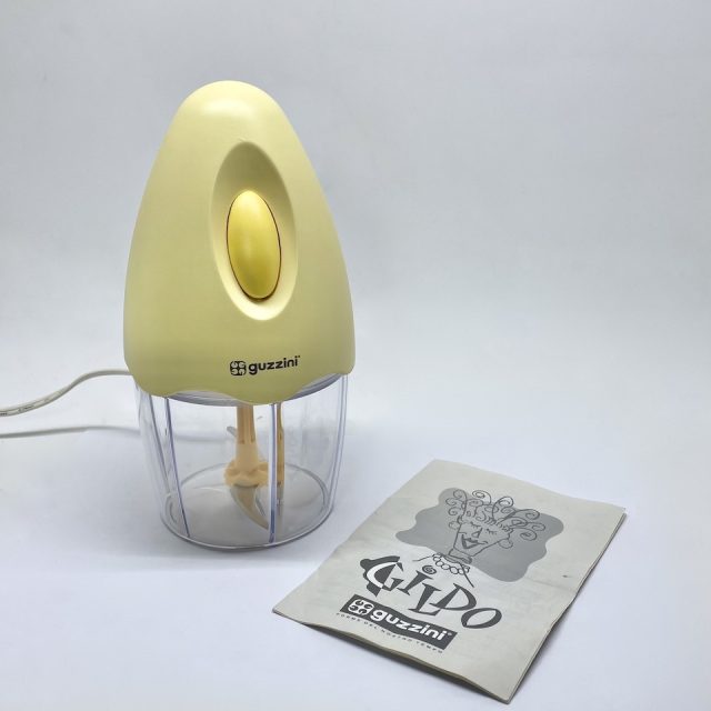 90s Vintage “guzzini” Electric Mini Chopper「GILDO」by “Dario Tanfoglio”