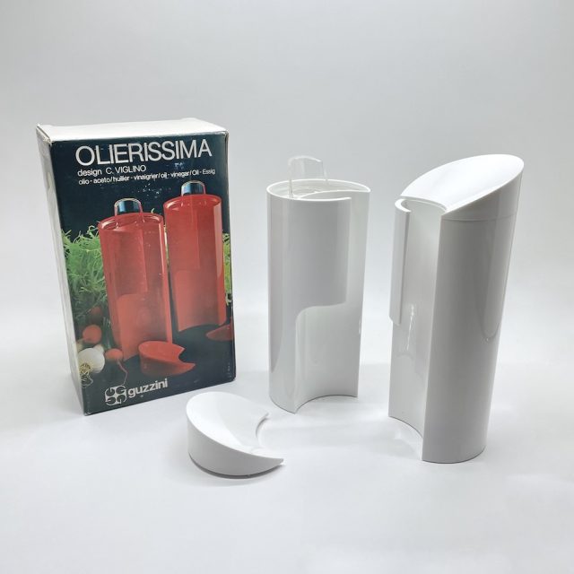 70s Vintage “guzzini” Oil & Vinegar Dispenser「Olierissima」by “Carlo Viglino”