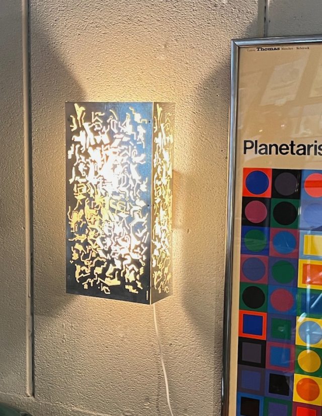 France “Luc Gensollen” 2004 Design Wall Lamp「INNER LIGHT / Square」