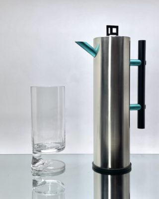 80's “Vincenzo Lavicoli & Maria Luisa Rossi” Design「BIRILLO」Water Pitcher for “WAKITA HI-TECS”