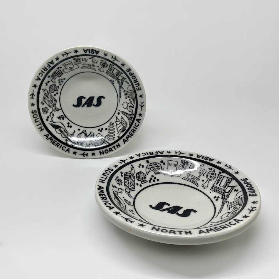 60s SAS / Scandinavia Air System Ceramic Bowl