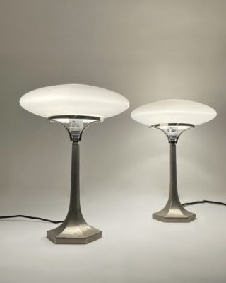 1900s "Josef Hoffmann” Wiener Werkstätte Table lamp “HSP1” for「Villa Spitzer」 