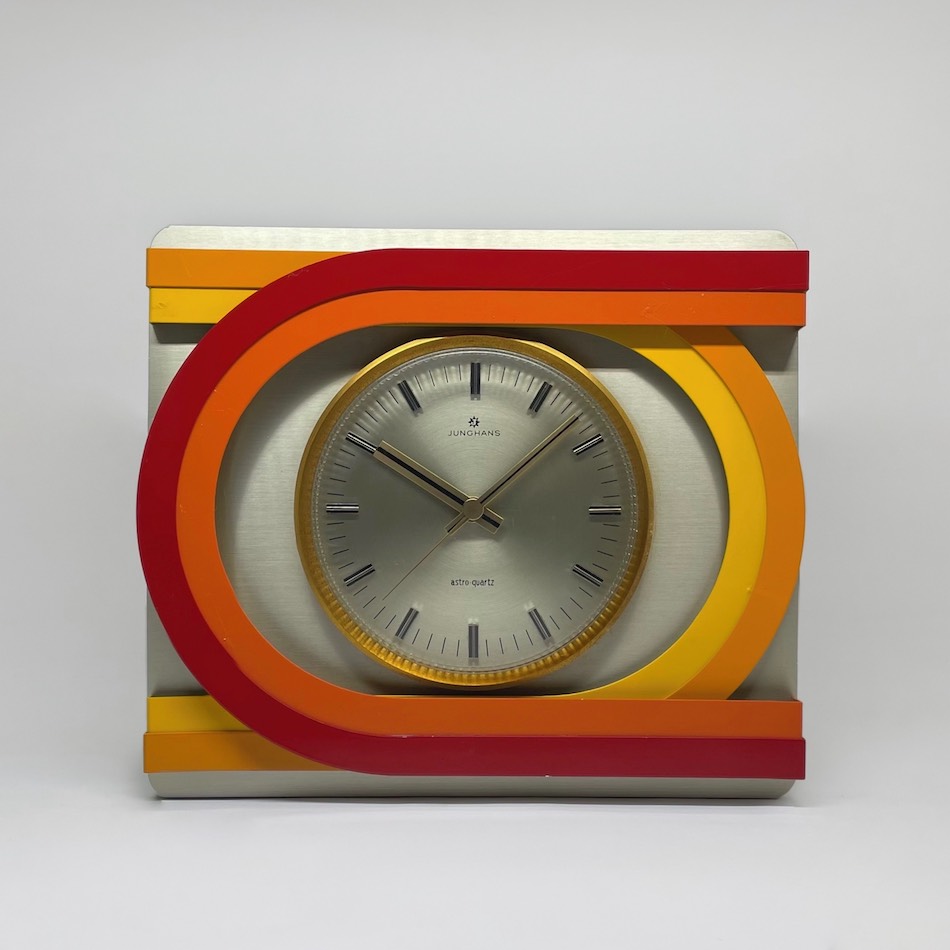70’s Germany JUNGHANS “ASTRO-QUARTZ” Wall Clock